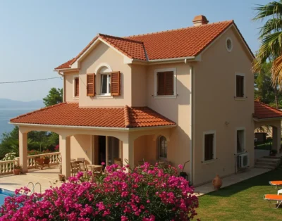 Villa with Beachfront